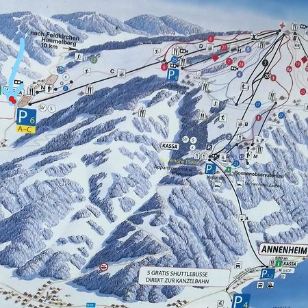 Appartement Vidmar-Wintertraum Arriach Zewnętrze zdjęcie